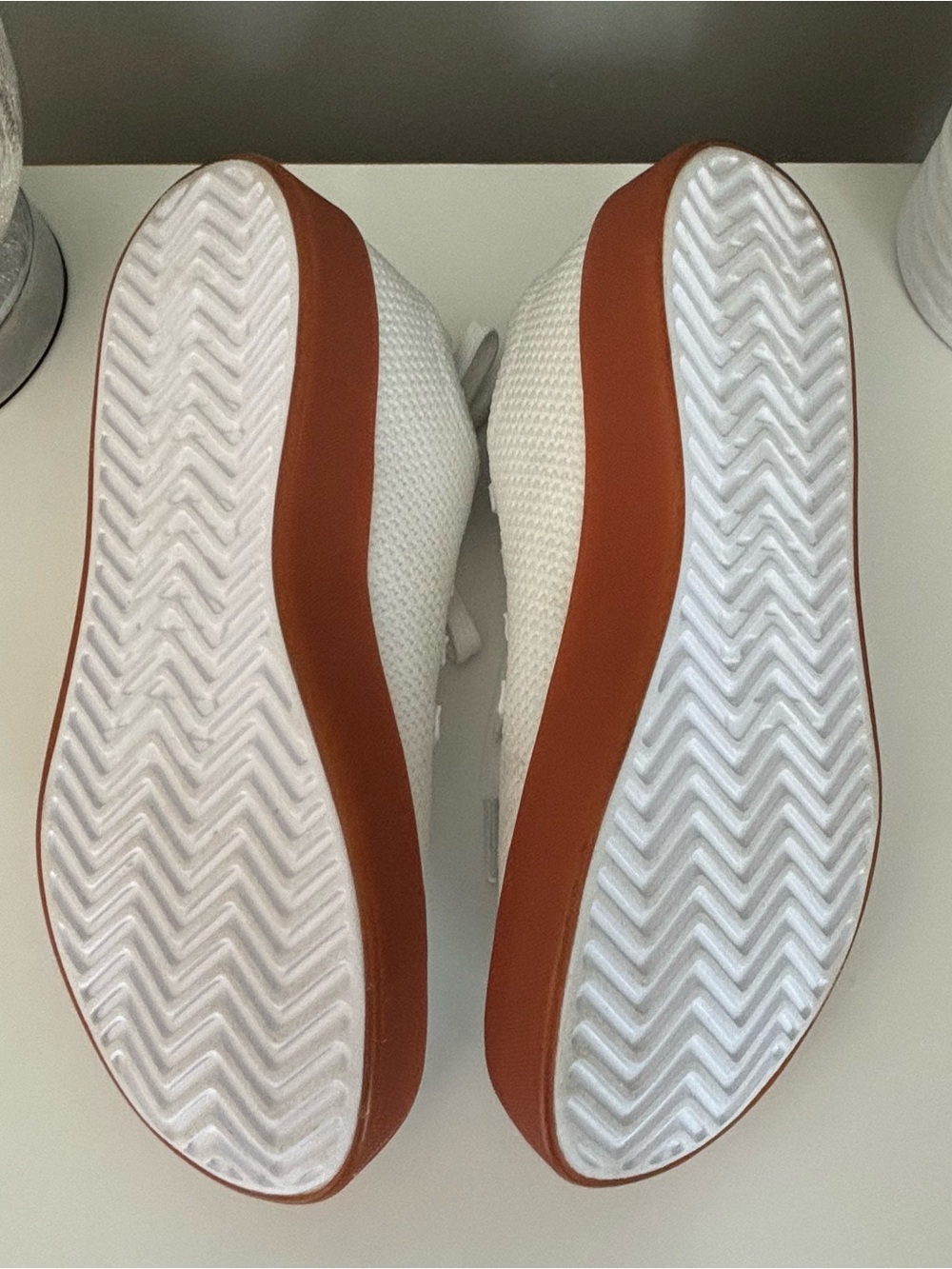 NOBULL Allday Knit Trainer White Gum Sole Sneakers Women’s 10.5 - Picture 8 of 8